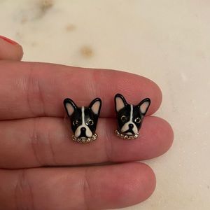 Betsey Johnson dog earrings